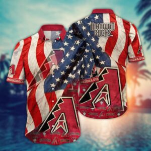 MLB Arizona Diamondbacks Hawaiian Shirt: Floral Swing Style for Fans