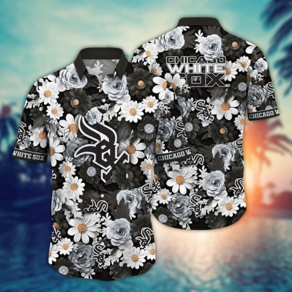 MLB Chicago White Sox Hawaiian Shirt: Floral Fusion Fashion for Fans