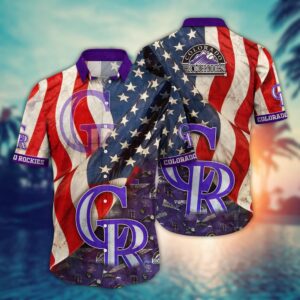 MLB Colorado Rockies Hawaiian Shirt: Embrace Hawaiian Chic for Fans
