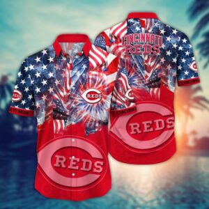 Cincinnati Reds Hawaiian Shirt: Game Day Aloha MLB Style for Fans
