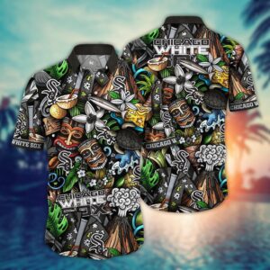 MLB Chicago White Sox Hawaiian Shirt: Make a Flower Strike Style Statement!