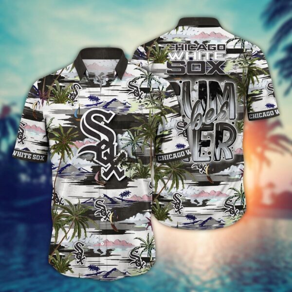 MLB Chicago White Sox Hawaiian Shirt: Floral Grand Slam for Fans