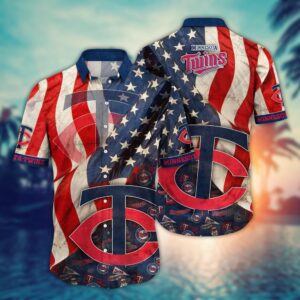 Minnesota Twins Hawaiian Shirt: Swing into Summer with Floral MLB Style!