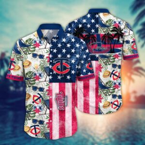 Minnesota Twins Hawaiian Shirt: Official MLB Fan Gear for Baseball Enthusiasts