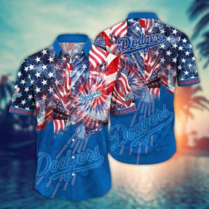 MLB Los Angeles Dodgers Hawaiian Shirt - Game Day Aloha Style for Fans