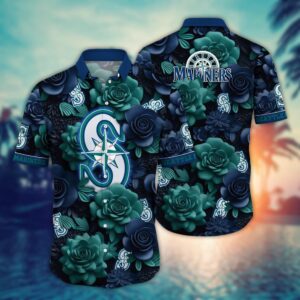 MLB Seattle Mariners Hawaiian Shirt - Fan Favorite Aloha Style