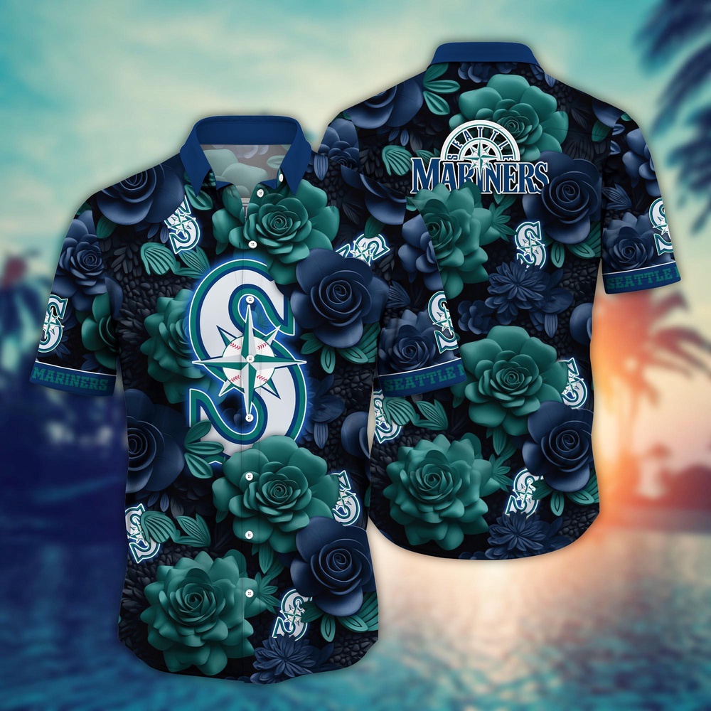 MLB Seattle Mariners Hawaiian Shirt – Fan Favorite Aloha Style MLB Seattle Mariners Hawaiian Shirt – Fan Favorite Aloha Style