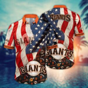 MLB San Francisco Giants Hawaiian Shirt – Floral Fan Favorite for Hawaiian Chic