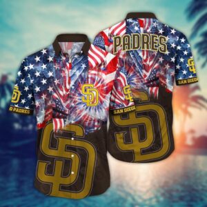 MLB San Diego Padres Hawaiian Shirt: Game Day Aloha Style for Fans
