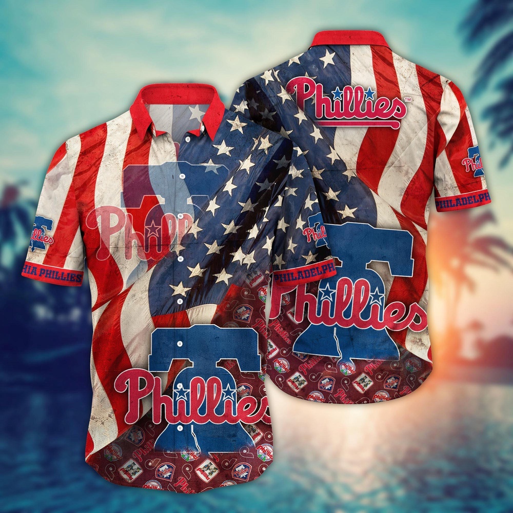 MLB Philadelphia Phillies Hawaiian Shirt: Swing into Chic Hawaiian Style for Fans MLB Philadelphia Phillies Hawaiian Shirt: Swing into Chic Hawaiian Style for Fans