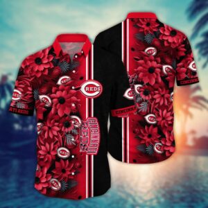 MLB Cincinnati Reds Hawaiian Shirt: Steal The Bases Steal The Show!