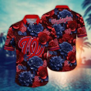 MLB Washington Nationals Hawaiian Shirt: Aloha Style Unleashed for Fans