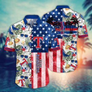 MLB Texas Rangers Hawaiian Shirt - Official Home Run Threads for Fans