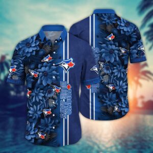 MLB Toronto Blue Jays Hawaiian Shirt: Steal Bases & Show Off - Perfect for Fans!