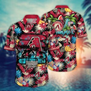 MLB Arizona Diamondbacks Hawaiian Shirt: Perfect Style for Sports Fans
