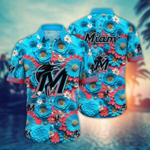 MLB Miami Marlins Hawaiian Shirt: Stylish Fan Favorite!