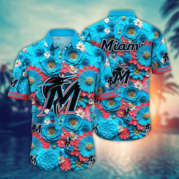 MLB Miami Marlins Hawaiian Shirt: Stylish Fan Favorite!