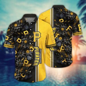 MLB Pittsburgh Pirates Hawaiian Shirt: Steal Bases & Show Off - Perfect for Fans