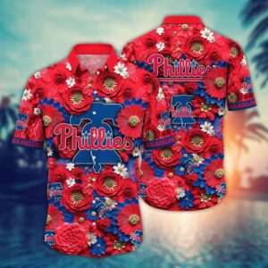 MLB Philadelphia Phillies Hawaiian Shirt: Stylish Choice for Fans