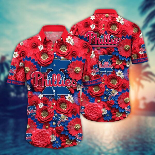 MLB Philadelphia Phillies Hawaiian Shirt: Stylish Choice for Fans
