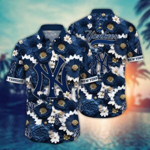 MLB New York Yankees Hawaiian Shirt - Stylish Fan Favorite!