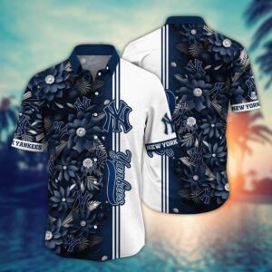 MLB New York Yankees Hawaiian Shirt: Steal Bases & Show Fans