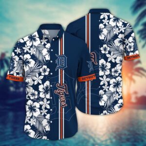 MLB Detroit Tigers Hawaiian Shirt: Perfect Summer Attire for Sports Fans
