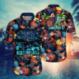 MLB Detroit Tigers Hawaiian Shirt – Perfect Style for Sports Fans