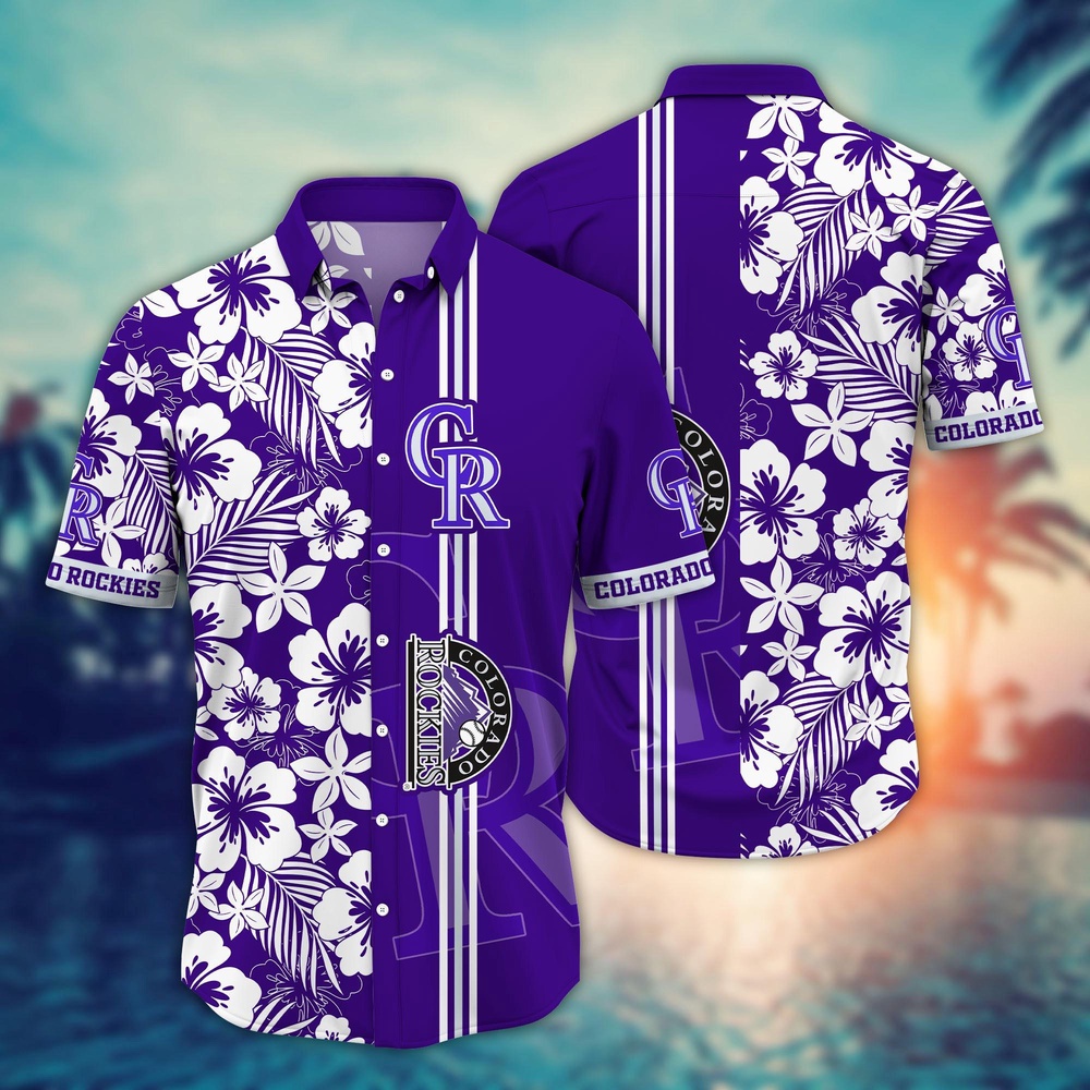 MLB Colorado Rockies Hawaiian Shirt: Summer Style for Sports Fans MLB Colorado Rockies Hawaiian Shirt: Summer Style for Sports Fans