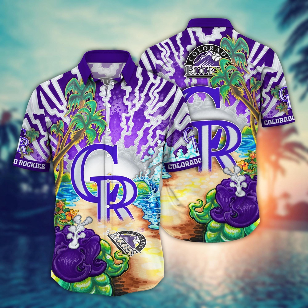 MLB Colorado Rockies Hawaiian Shirt – Diamond Dreamscape for Sports Fans MLB Colorado Rockies Hawaiian Shirt – Diamond Dreamscape for Sports Fans