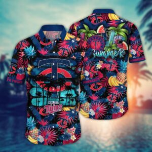 MLB Minnesota Twins Hawaiian Shirt – Pitch Perfect Style for Sports Fans