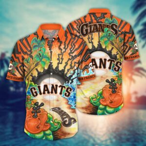 MLB San Francisco Giants Hawaiian Shirt Diamond Dreamscape for Sports Fans