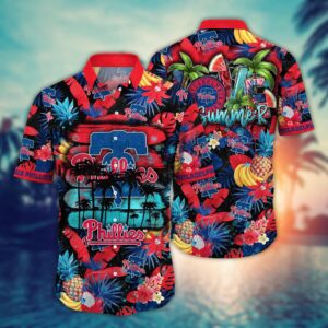 MLB Philadelphia Phillies Hawaiian Shirt – Perfect Style for Sports Fans