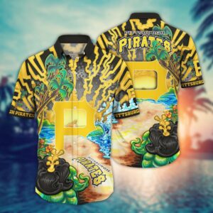 Pittsburgh Pirates MLB Hawaiian Shirt: Diamond Dreamscape for Sports Fans