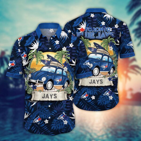 MLB Toronto Blue Jays Hawaiian Shirt – Perfect for Summer Sports Fans!