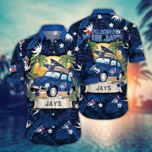 MLB Toronto Blue Jays Hawaiian Shirt – Perfect for Summer Sports Fans!