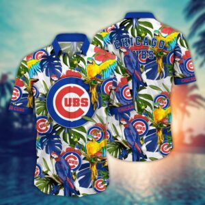 MLB Chicago Cubs Hawaiian Shirt: Victory In Bloom Gift For Fans
