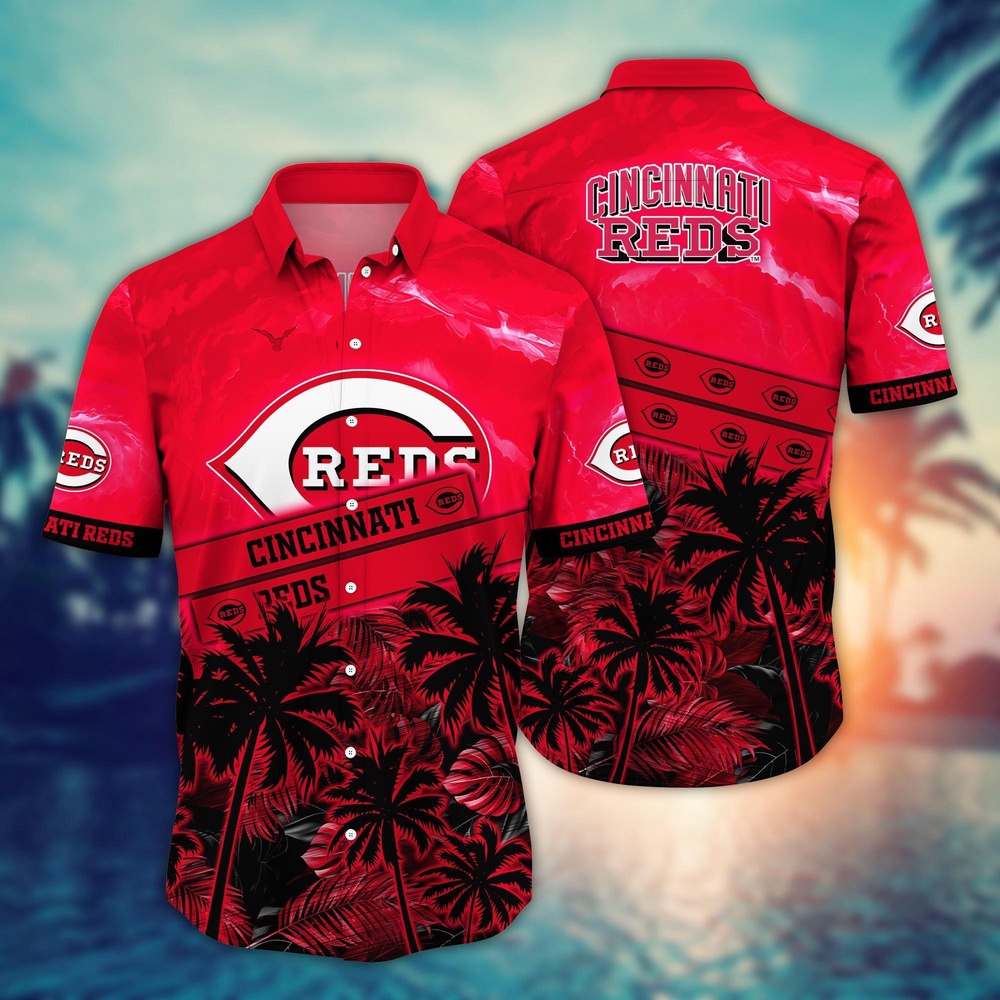 MLB Cincinnati Reds Hawaiian Shirt: Aloha Spirit Fan Gift MLB Cincinnati Reds Hawaiian Shirt: Aloha Spirit Fan Gift