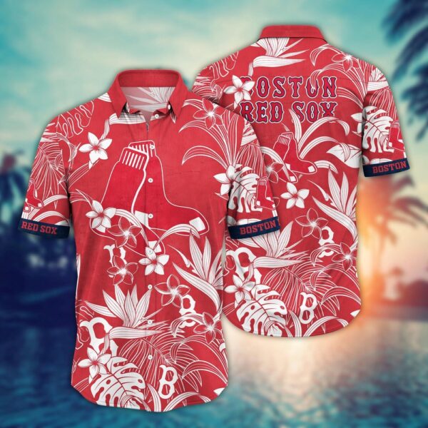 MLB Boston Red Sox Hawaiian Shirt: Perfect Summer Gift for Fans