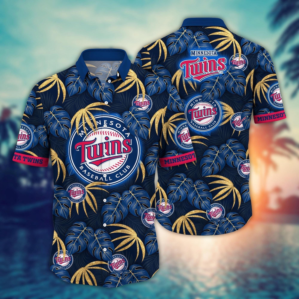 MLB Minnesota Twins Hawaiian Shirt: Floral Symphony Fan Gift MLB Minnesota Twins Hawaiian Shirt: Floral Symphony Fan Gift