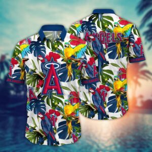 MLB Los Angeles Angels Hawaiian Shirt – Victory In Bloom Gift For Fans