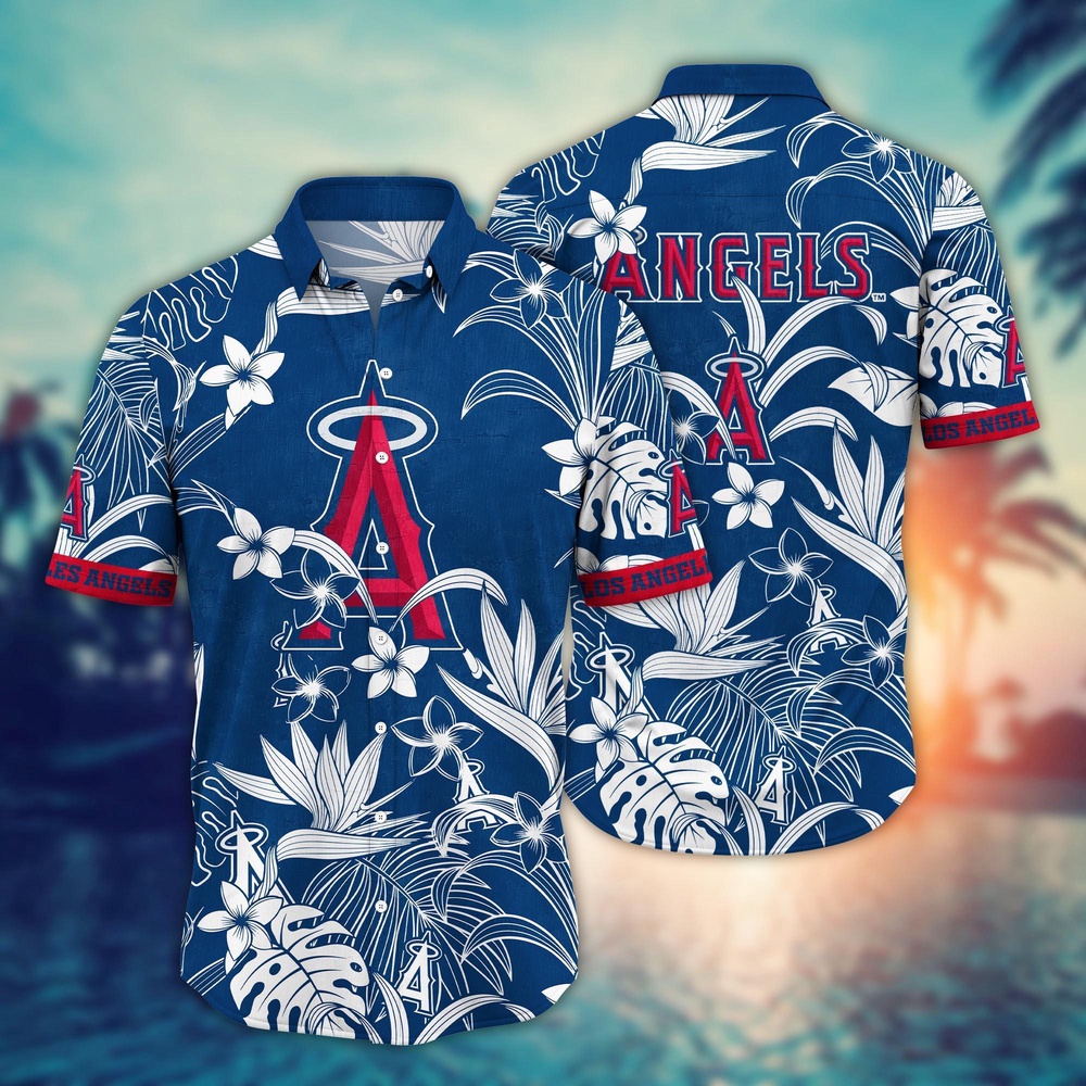 Los Angeles Angels Hawaiian Shirt: Perfect Summer Gift for MLB Fans Los Angeles Angels Hawaiian Shirt: Perfect Summer Gift for MLB Fans