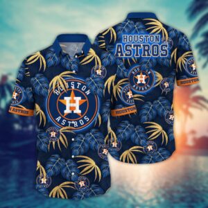 Houston Astros Floral Symphony Hawaiian Shirt – Perfect Gift for Fans