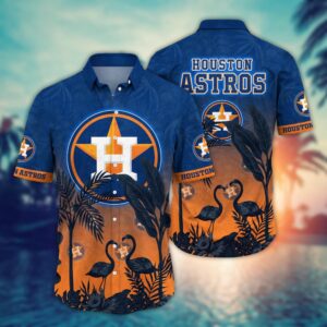 MLB Houston Astros Hawaiian Shirt – Chase the Sunset Fan Gift