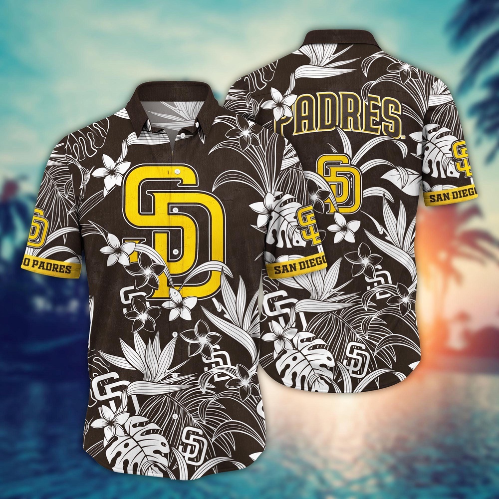 MLB San Diego Padres Hawaiian Shirt: Perfect Summer Gift for Fans MLB San Diego Padres Hawaiian Shirt: Perfect Summer Gift for Fans