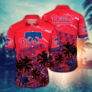 MLB Philadelphia Phillies Hawaiian Shirt: Aloha Spirit Gift for Fans