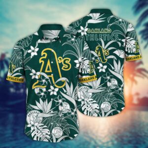 Oakland Athletics MLB Hawaiian Shirt – Perfect Summer Gift for Fans