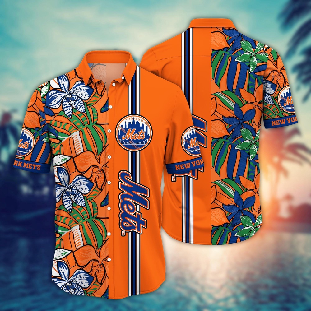 MLB New York Mets Hawaiian Shirt: Summer Swirl Fan Gift MLB New York Mets Hawaiian Shirt: Summer Swirl Fan Gift