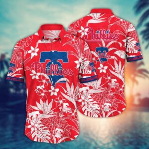 MLB Philadelphia Phillies Hawaiian Shirt: Perfect Summer Gift for Fans