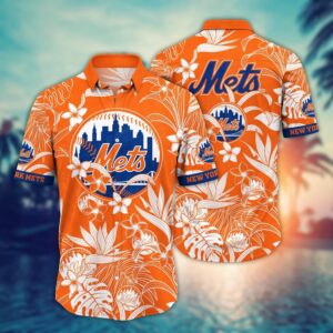MLB New York Mets Hawaiian Shirt: Perfect Summer Gift for Fans!